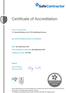 Safe Contractor Certificate of Accreditation